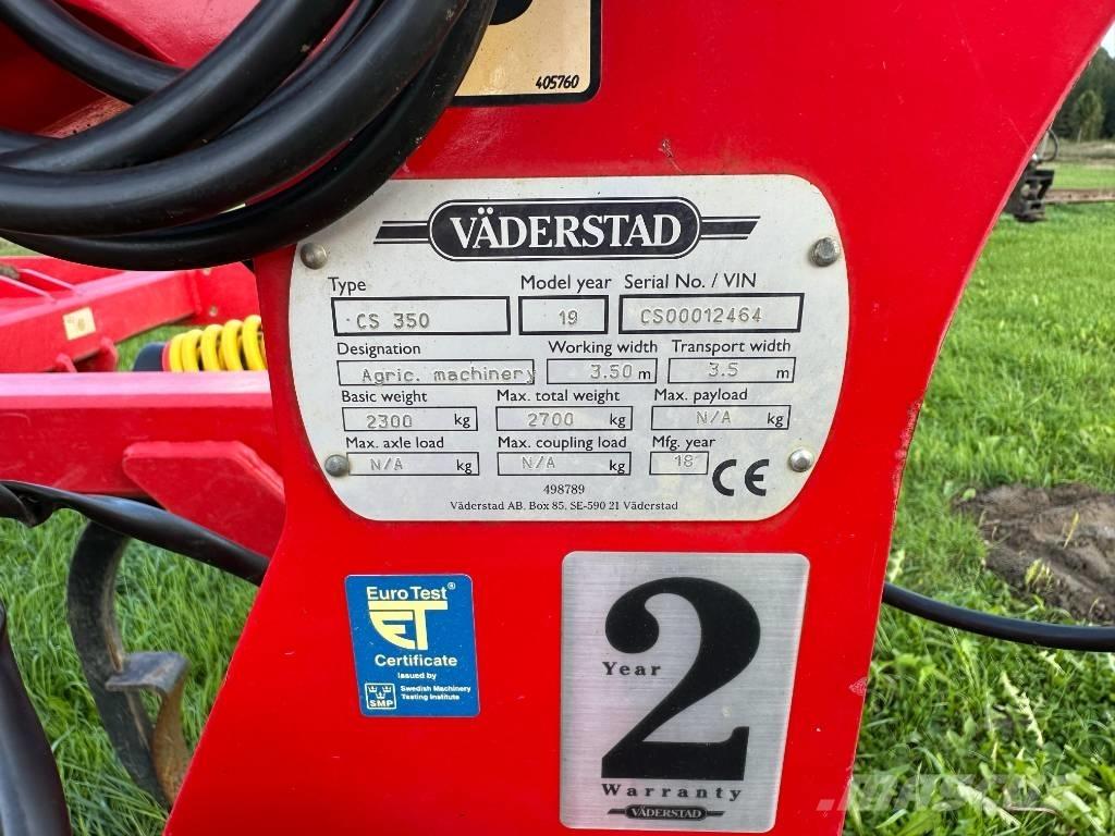 Väderstad Cultus350 Kultivaattorit