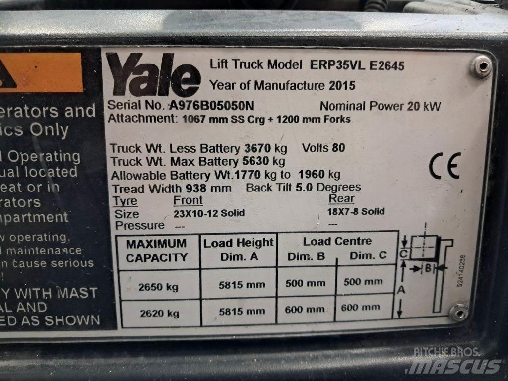 Yale ERP35VL Sähkötrukit