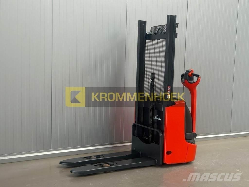 Linde L 10 Käyden ajettavat pinoamistrukit