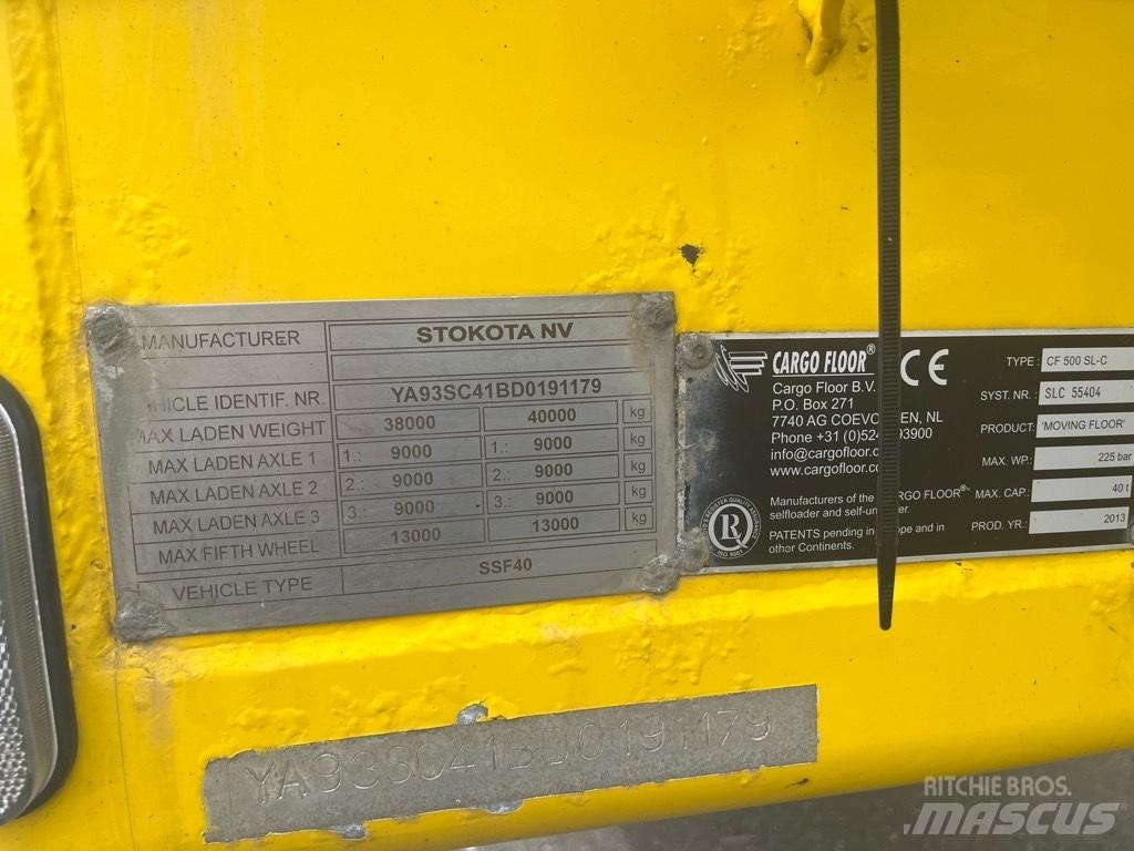 STOKOTA CargoFloor Hakepuoliperävaunut