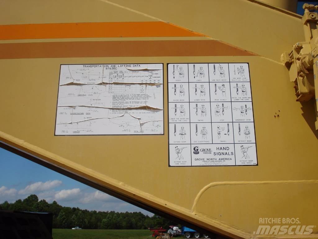 Grove RT 635 C RT-nosturit