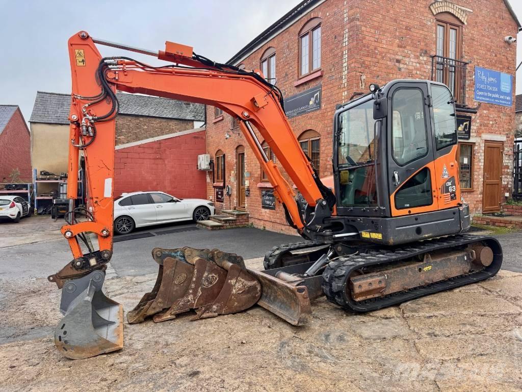 Doosan DX 63 R Minikaivukoneet < 7t