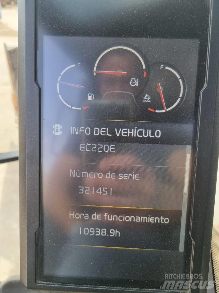 Volvo EC220EL Telakaivukoneet