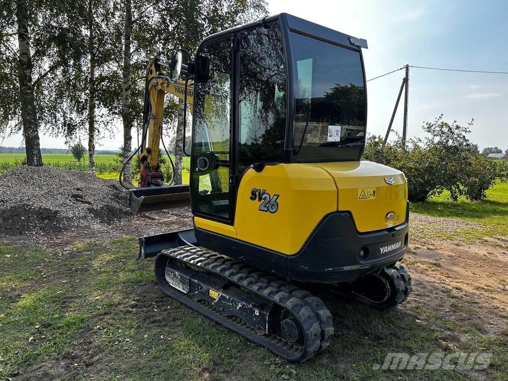 Yanmar SV26 Minikaivukoneet < 7t