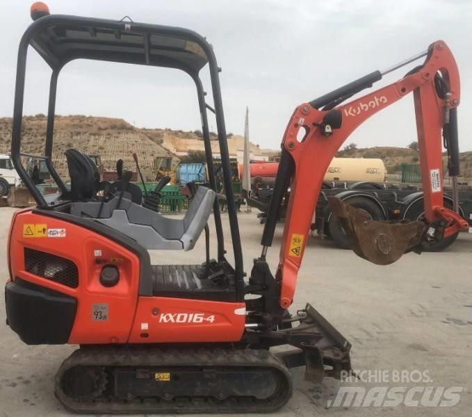 Kubota kx016-4 Minikaivukoneet < 7t