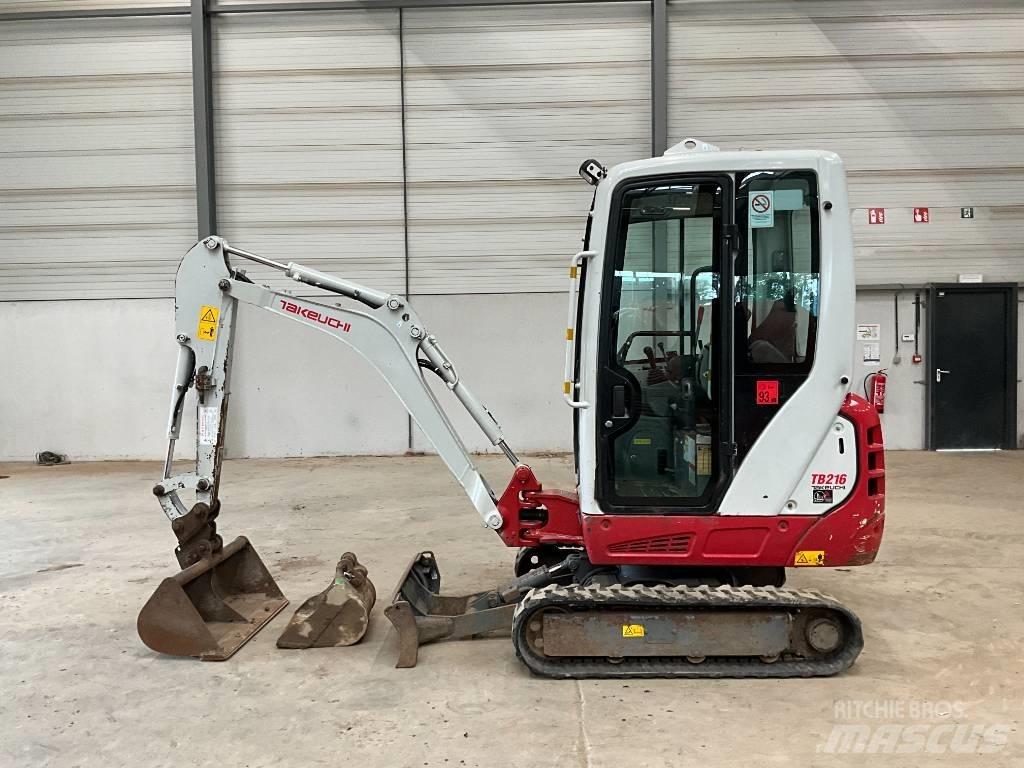Takeuchi TB 216 Minikaivukoneet < 7t