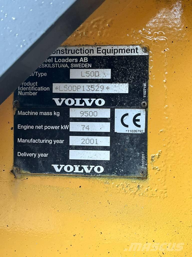 Volvo L 50 D Pyöräkuormaajat