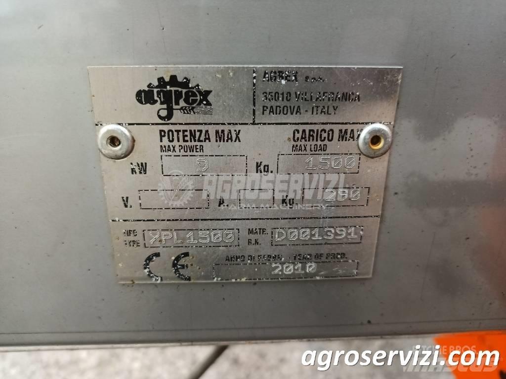 Agrex XPL 1500 Lannoitteenlevittimet