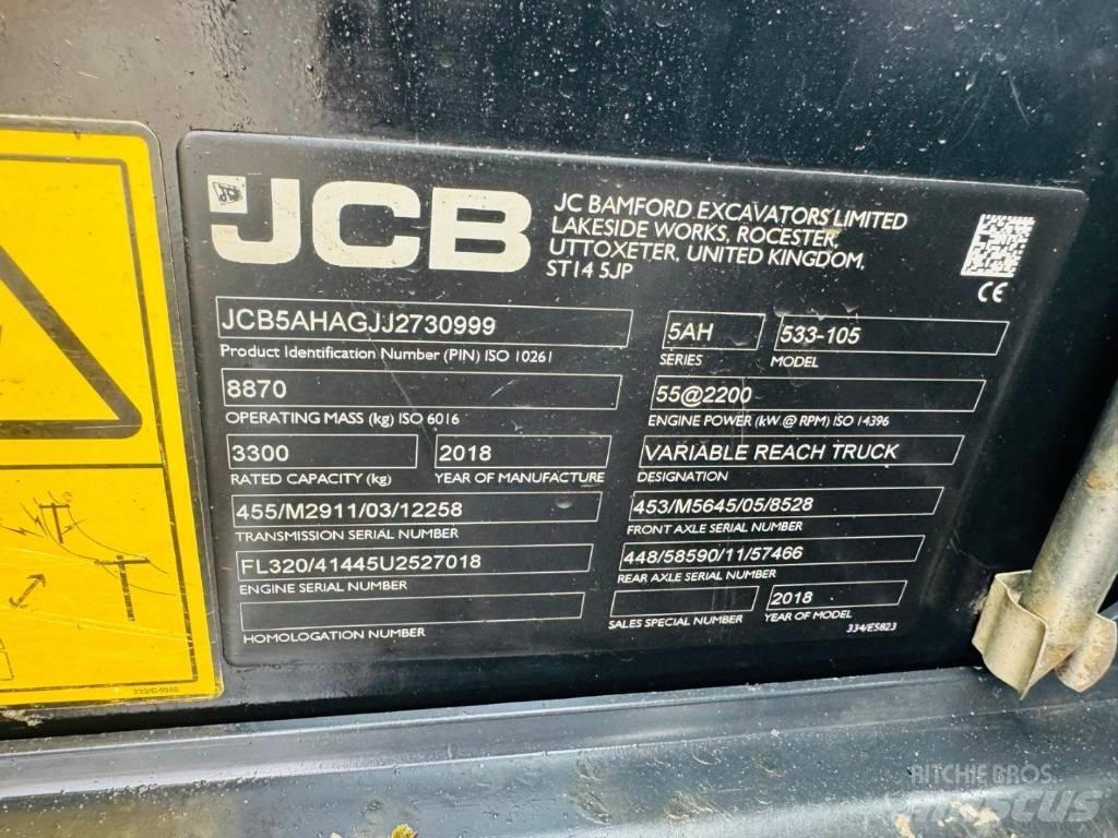 JCB 533-105 Kurottajat