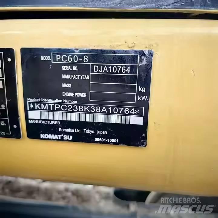 Komatsu PC60 Telakaivukoneet