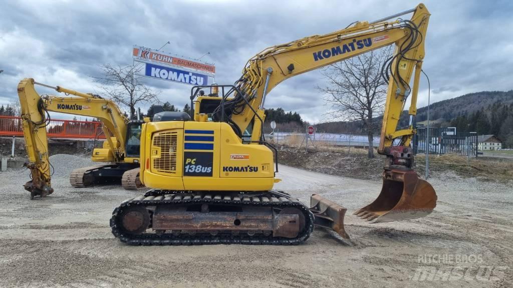 Komatsu PC 138 US-11 Telakaivukoneet