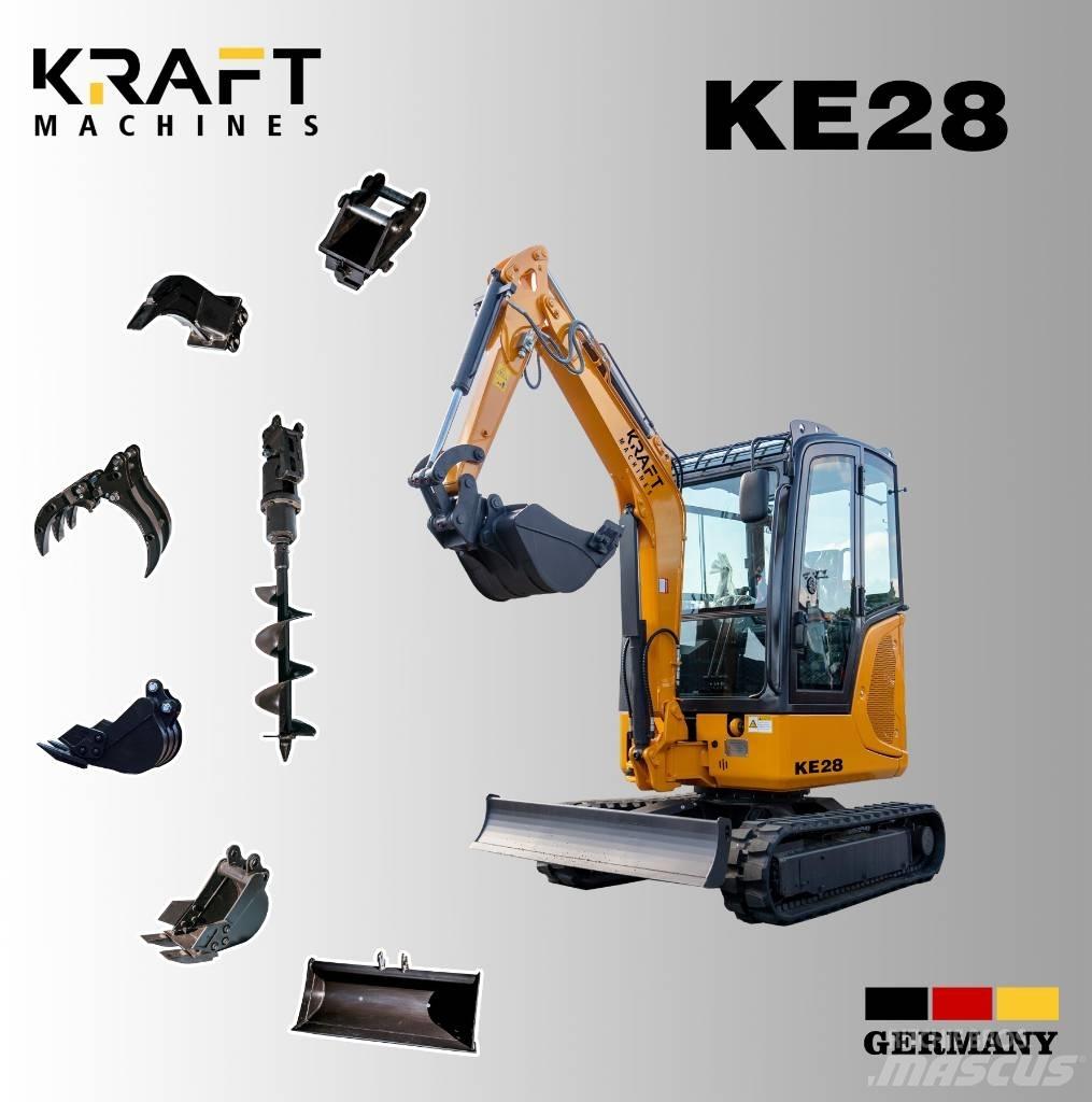 Kraft KE28 Minikaivukoneet < 7t