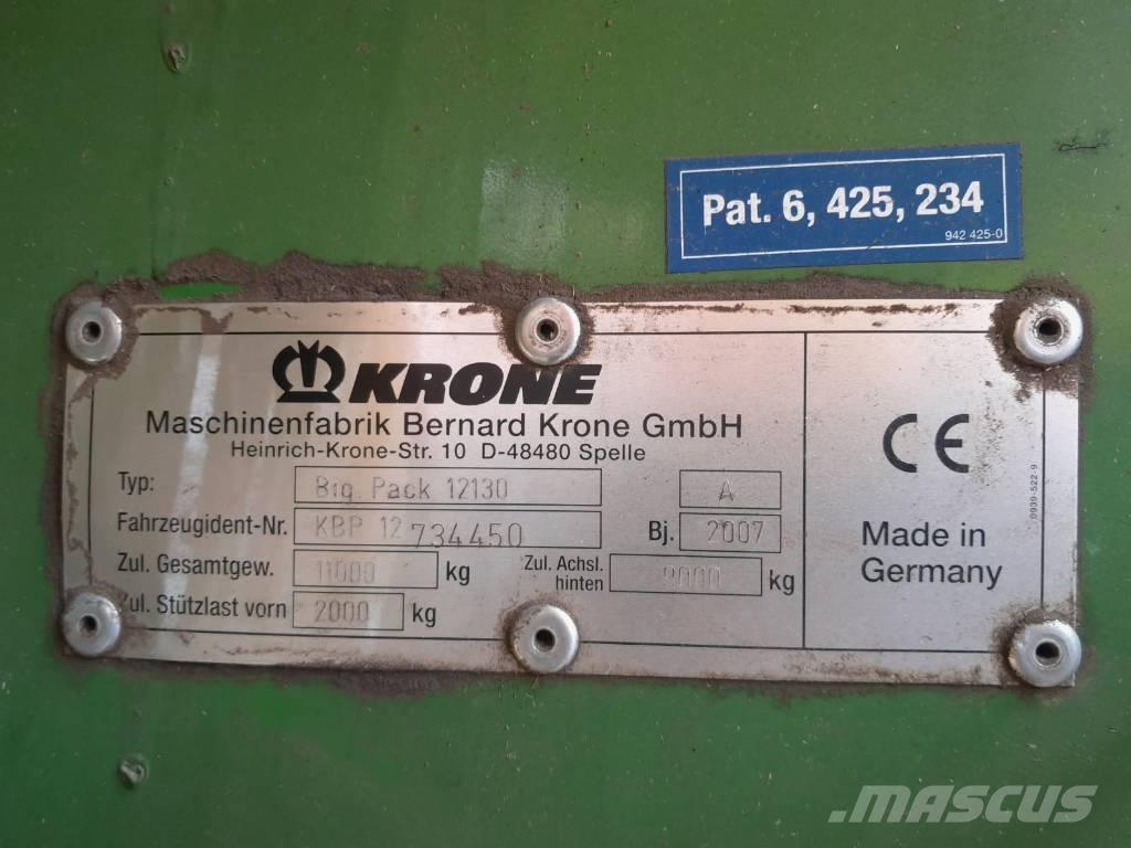 Krone Big Pack 12130 Kanttipaalaimet