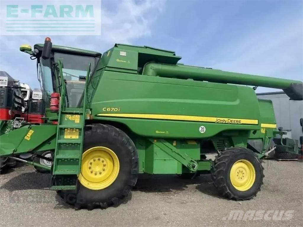 John Deere c670i Leikkuupuimurit