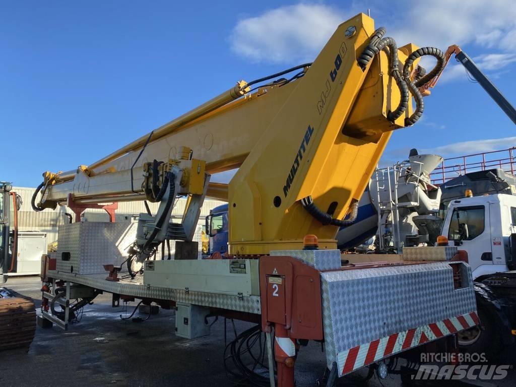 Multitel MJ 600 Teleskooppipuominostimet