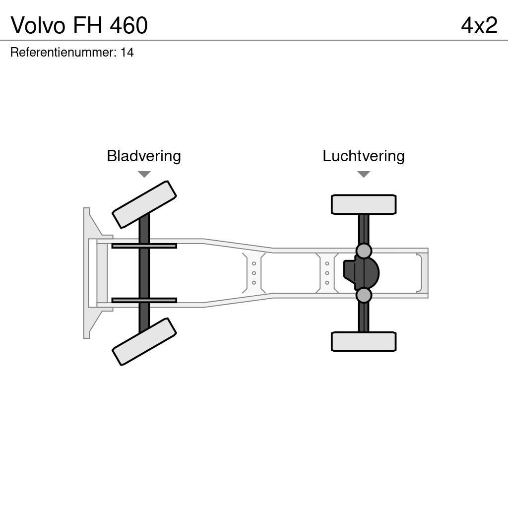 Volvo FH 460 Vetopöytäautot