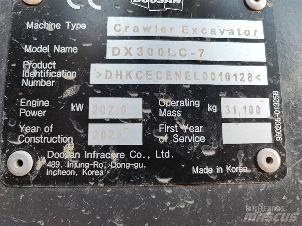 Doosan DX300LC-7 Telakaivukoneet