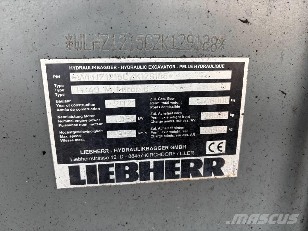 Liebherr LH 40 Port Jätteenkäsittelijät
