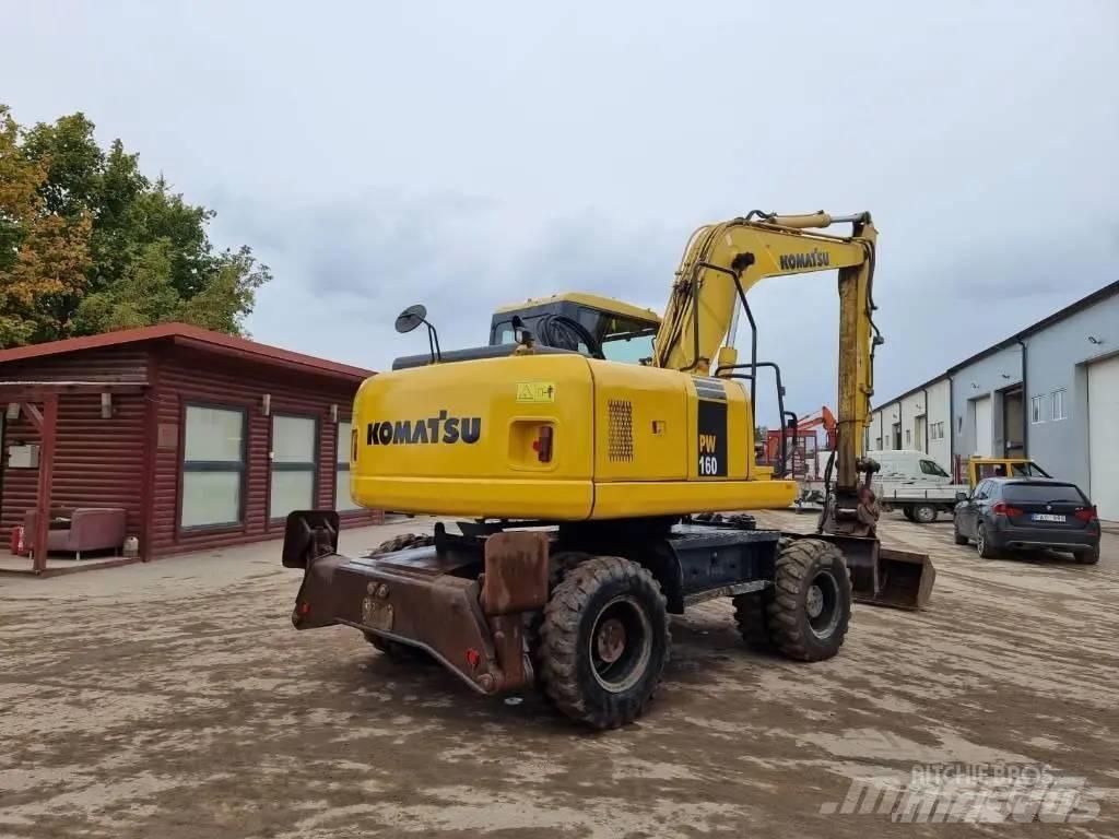 Komatsu PW 160-7 Pyöräkaivukoneet