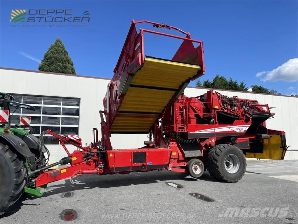Grimme EVO 280 Sipulinnostokoneet