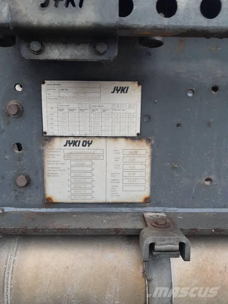 Jyki V52-T0 Puuperävaunut