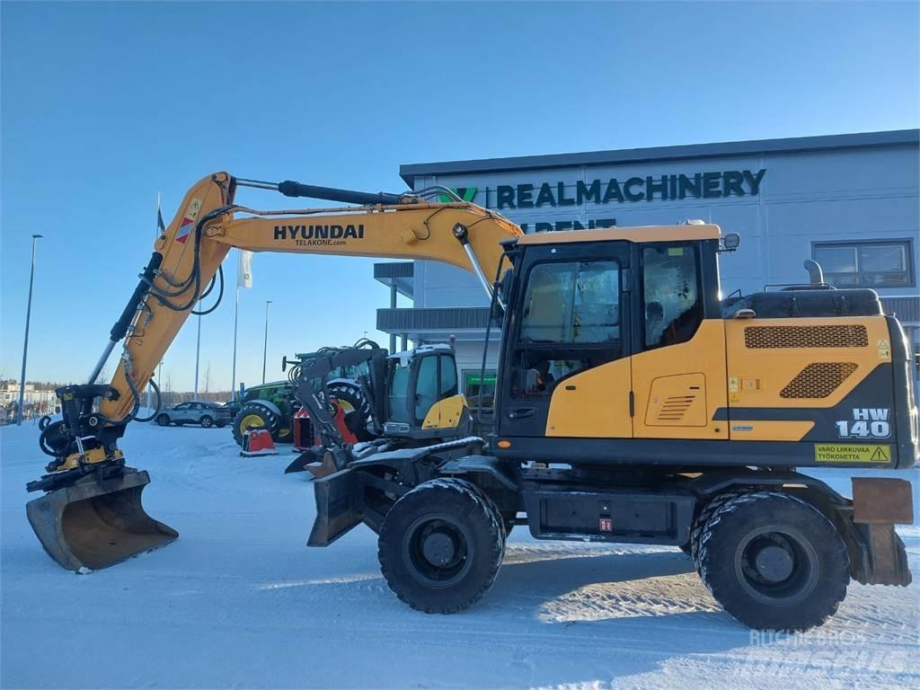 Hyundai HW140 Pyöräkaivukoneet