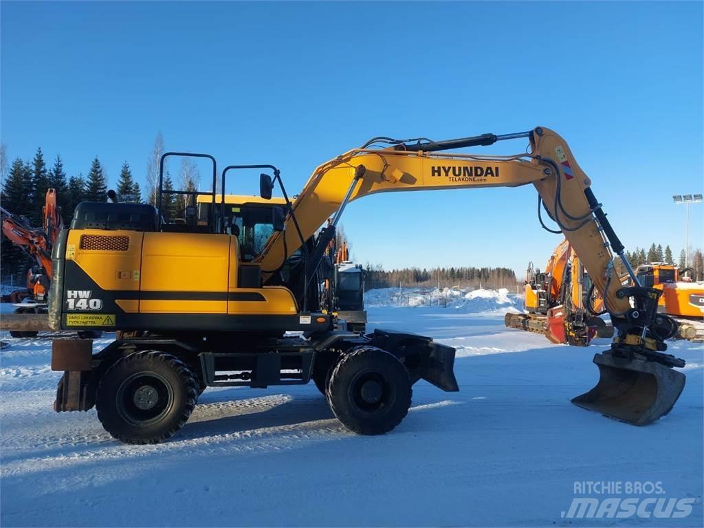 Hyundai HW140 Pyöräkaivukoneet