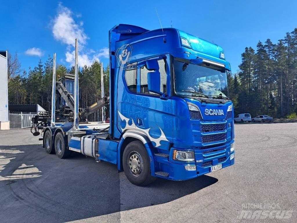 Scania R580B6X4NB Puuautot