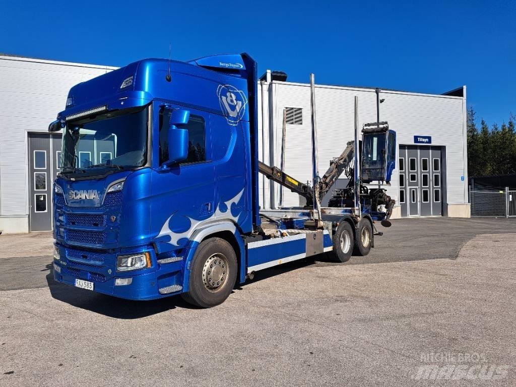 Scania R580B6X4NB Puuautot