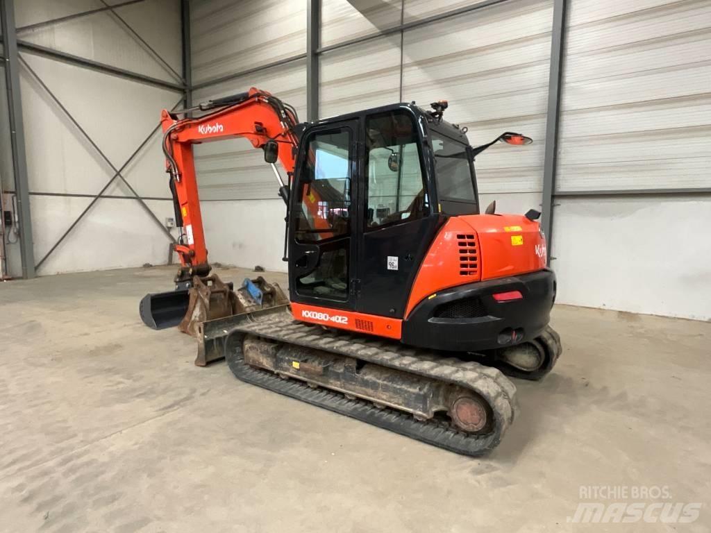 Kubota KX 080-4 A 2 Midikaivukoneet 7t - 12t