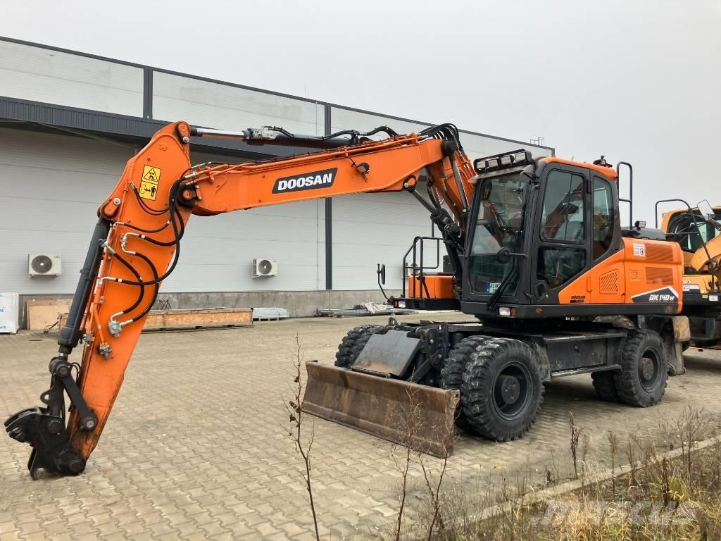 Doosan DX140W-7 Pyöräkaivukoneet