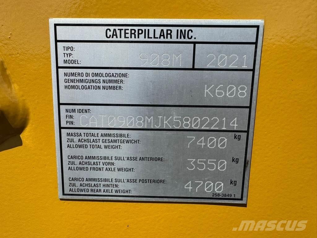 CAT 908M CE + EPA Pyöräkuormaajat