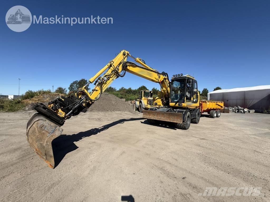 Komatsu PW 158 Pyöräkaivukoneet