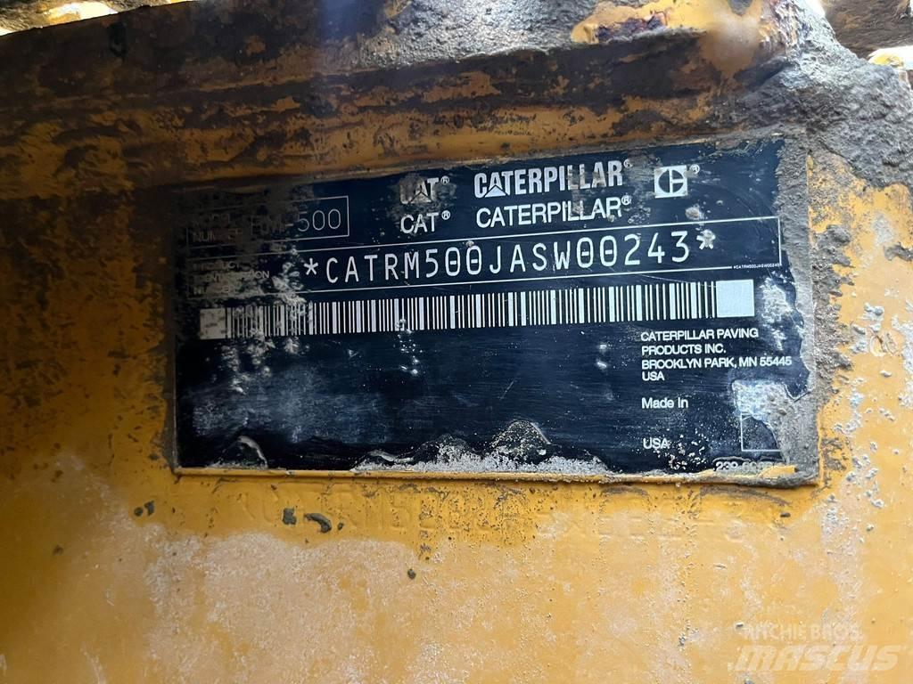 CAT RM500 Asfaltin uusiokäyttölaitteet