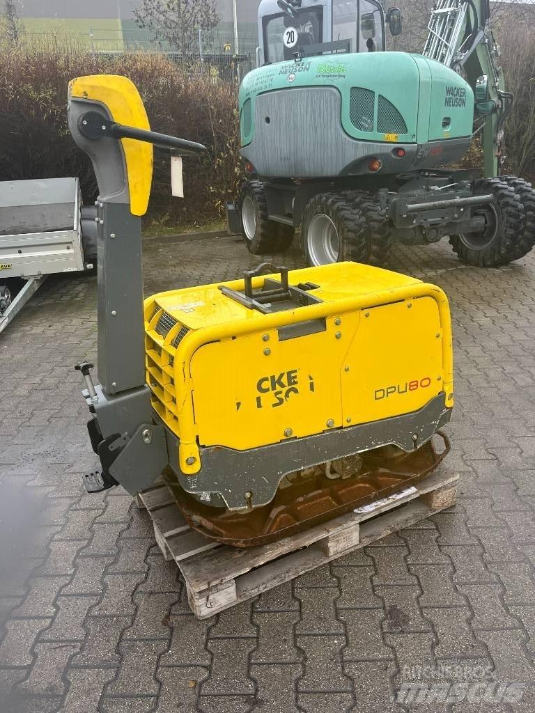 Wacker Neuson DPU80 Tärylevyt