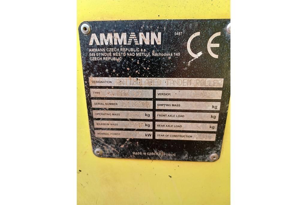 Ammann APX12 Tandemjyrät