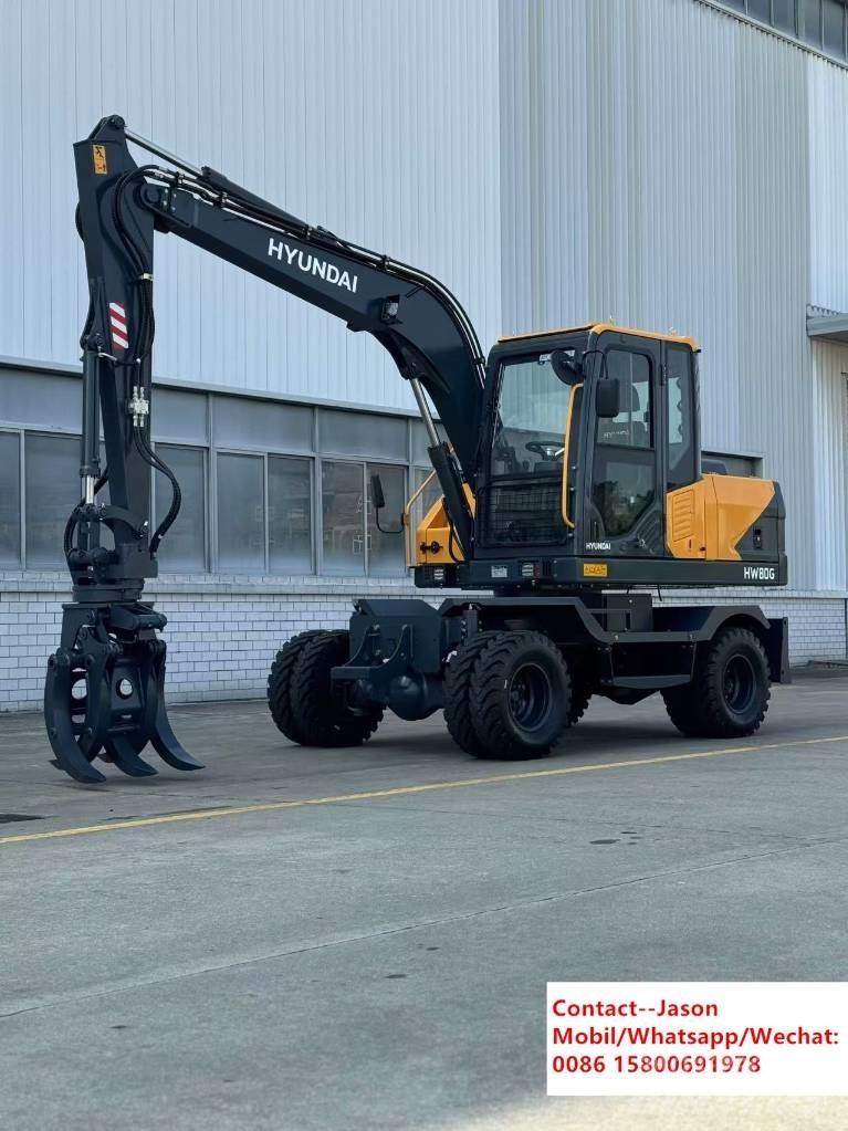 Hyundai HW80 Pyöräkaivukoneet