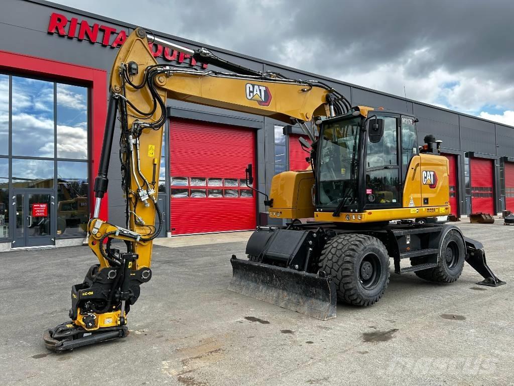 CAT M317F / Myyty, Sold Pyöräkaivukoneet