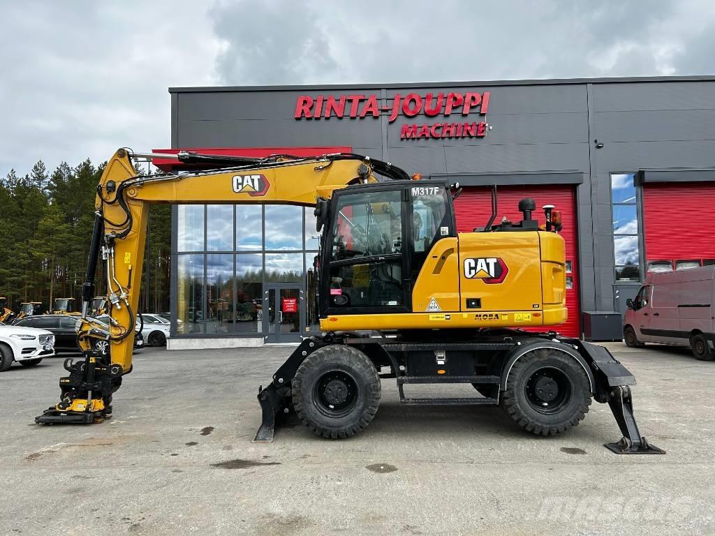CAT M317F / Myyty, Sold Pyöräkaivukoneet