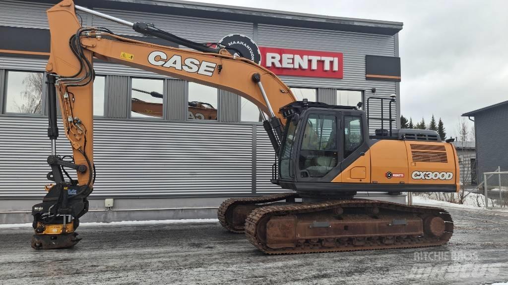 CASE CX300D Telakaivukoneet