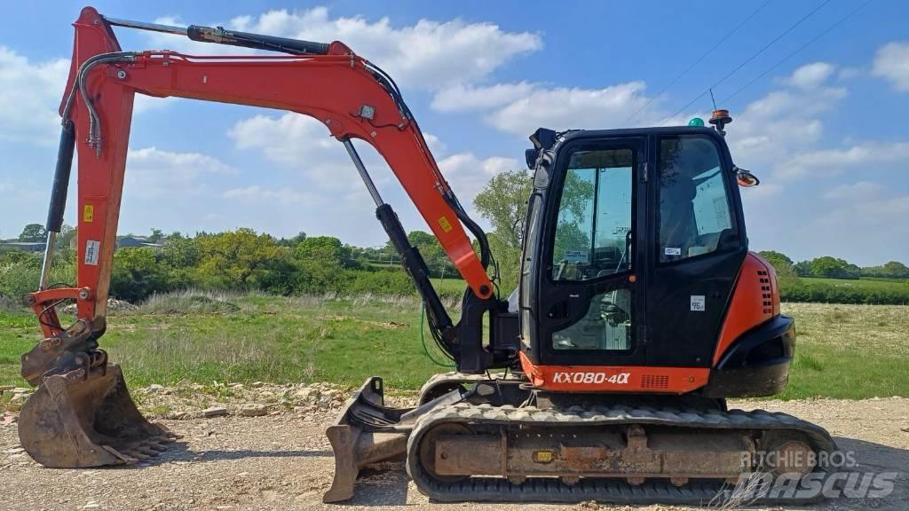Kubota KX 080-4 Midikaivukoneet 7t - 12t