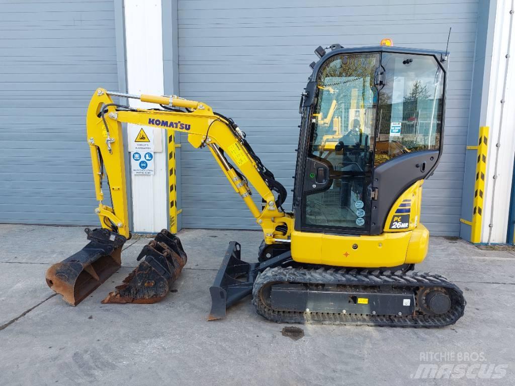 Komatsu PC26MR-5 Minikaivukoneet < 7t