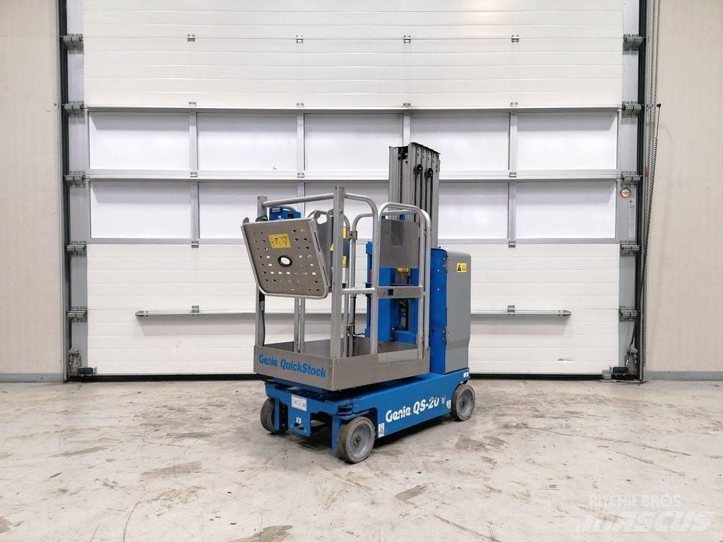 Genie QS-20 Teleskooppipuominostimet