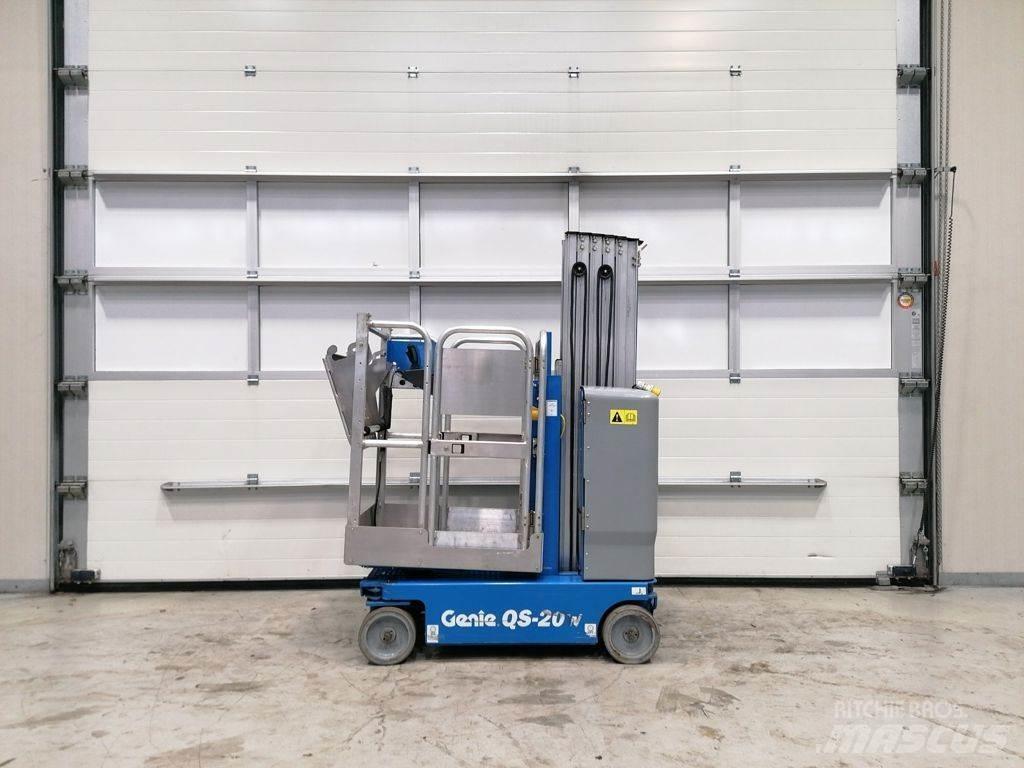 Genie QS-20 Teleskooppipuominostimet