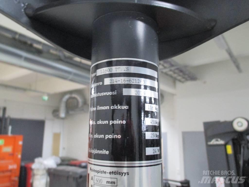 Linde L1600 ttfys Ajettavat pinoamisvaunut