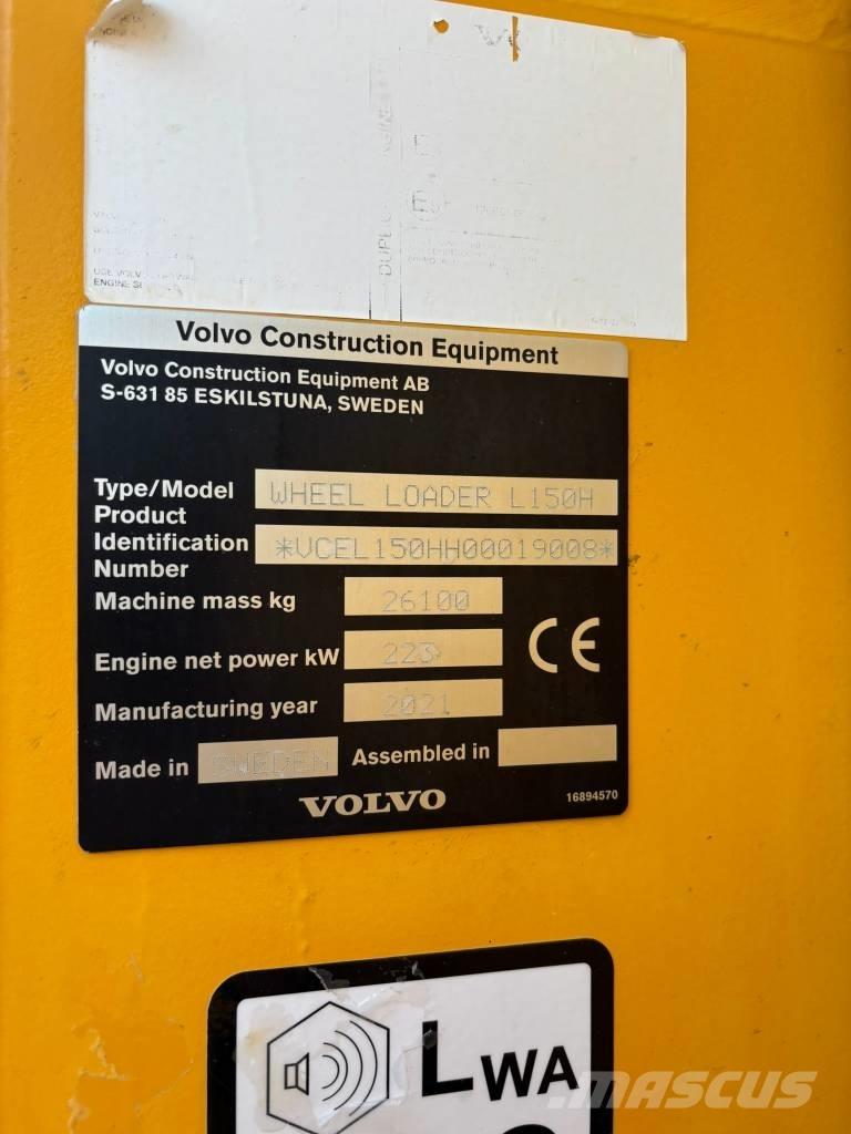 Volvo L150H Pyöräkuormaajat