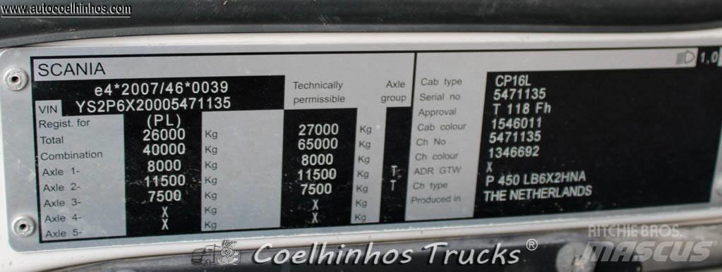 Scania P 450 Kontti-/tasonostoautot