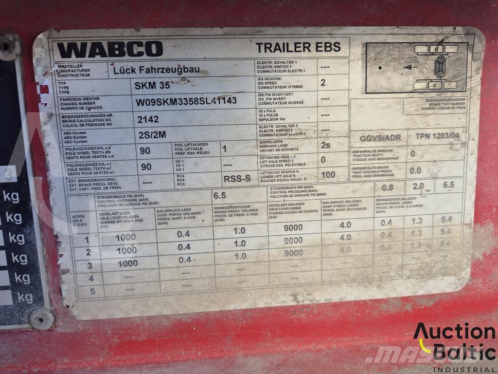 DAF FTXF105 Vetopöytäautot