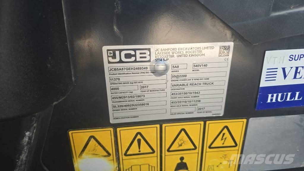 JCB 540-140 Kurottajat