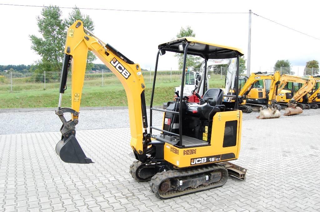 JCB 15 C-1 JCB 16C-1 Minikaivukoneet < 7t